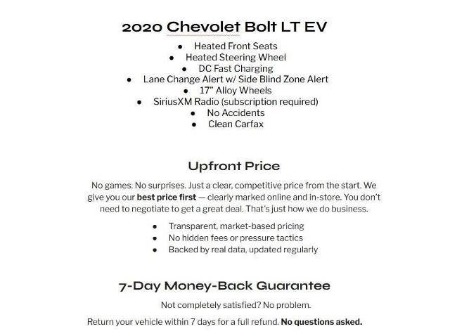 2020 Chevrolet Bolt EV 5dr Wgn LT