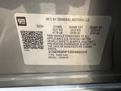 2024 Cadillac CT4-V 4dr Sdn Blackwing