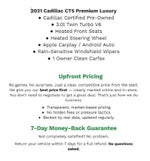 2021 Cadillac CT5 4dr Sdn Premium Luxury