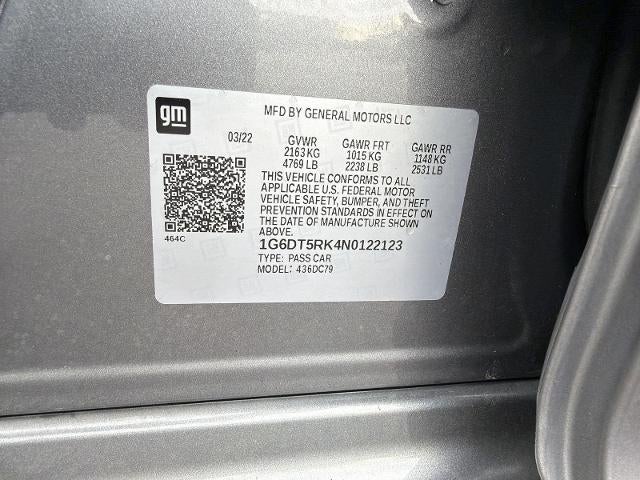 2022 Cadillac CT5 4dr Sdn Premium Luxury