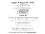 2023 GMC Acadia AWD 4dr AT4