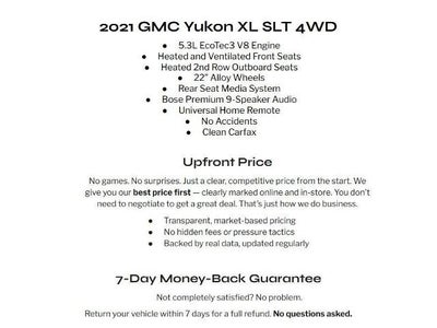 2021 GMC Yukon XL 4WD 4dr SLT
