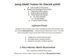 2025 GMC Yukon XL 4WD 4dr Denali