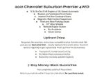 2021 Chevrolet Suburban 4WD 4dr Premier
