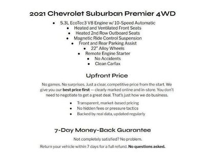 2021 Chevrolet Suburban 4WD 4dr Premier