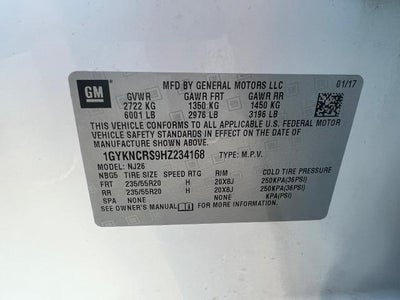 2017 Cadillac XT5 FWD 4dr Premium Luxury