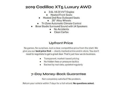 2019 Cadillac XT5 AWD 4dr Luxury