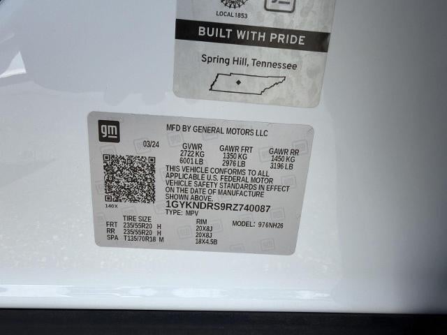 2024 Cadillac XT5 AWD 4dr Premium Luxury