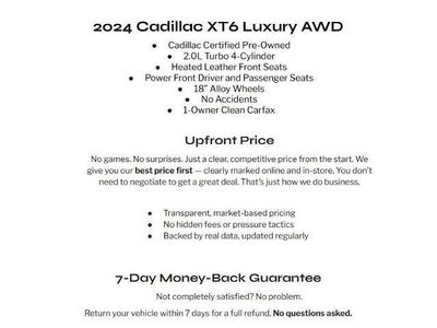 2024 Cadillac XT6 Luxury