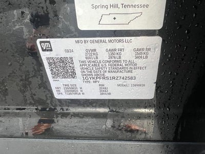 2024 Cadillac XT6 AWD 4dr Premium Luxury