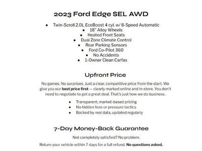 2023 Ford Edge SEL AWD