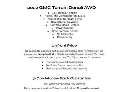 2022 GMC Terrain AWD 4dr Denali