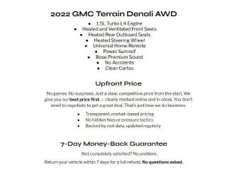 2022 GMC Terrain AWD 4dr Denali