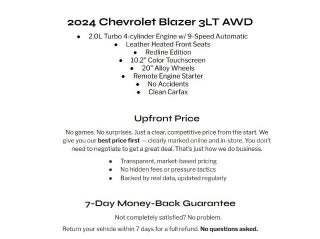 2024 Chevrolet Blazer AWD 4dr LT w/3LT