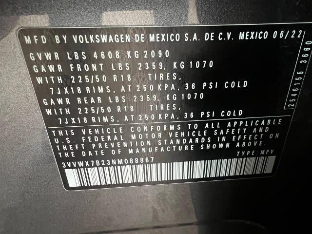 2022 Volkswagen Taos SE 4MOTION