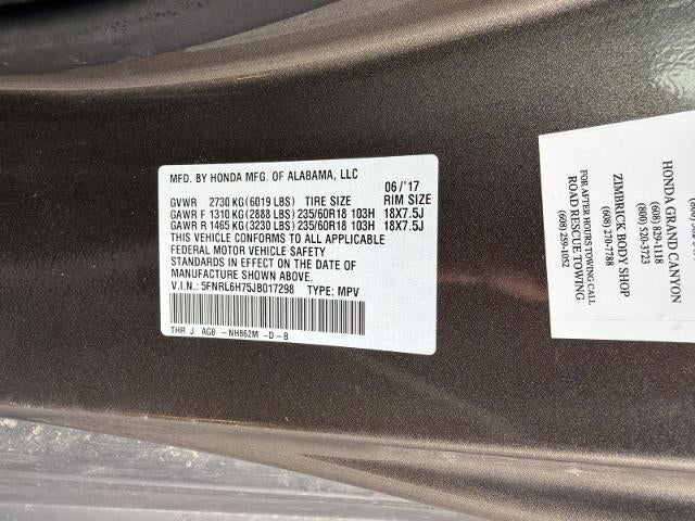 2018 Honda Odyssey EX-L Auto