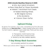 2025 Lincoln Nautilus Reserve AWD