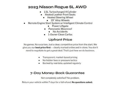 2023 Nissan Rogue AWD SL