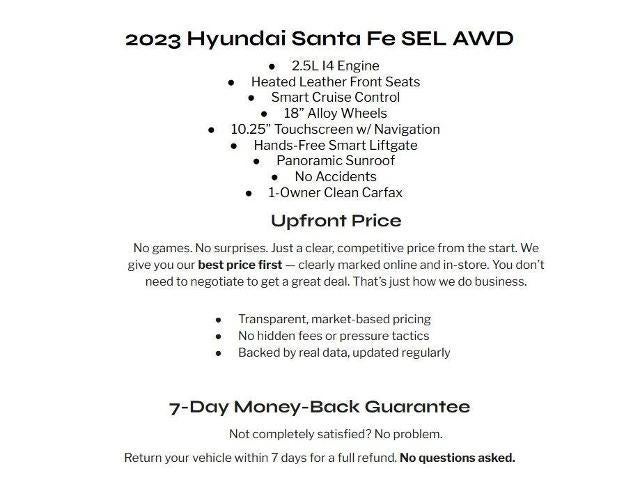 2023 Hyundai Santa Fe SEL AWD