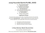 2023 Hyundai Santa Fe SEL AWD
