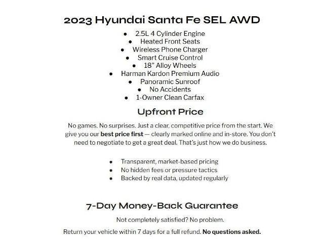 2023 Hyundai Santa Fe SEL AWD