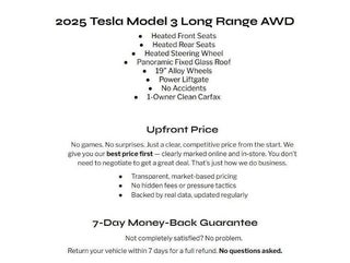 2025 Tesla Model 3 Long Range AWD