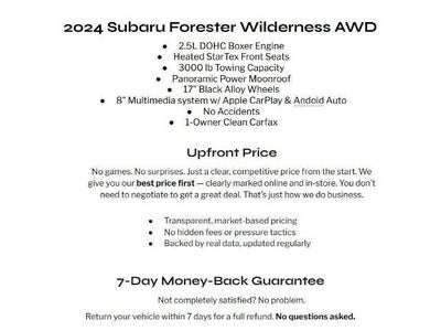 2024 Subaru Forester Wilderness AWD