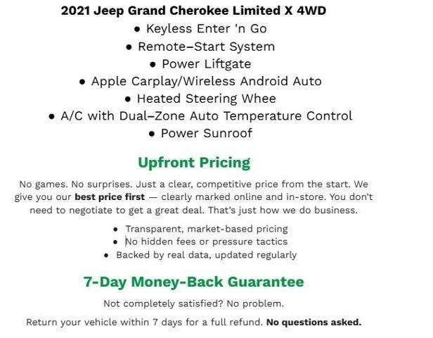 2021 Jeep Grand Cherokee SPORT UTILITY