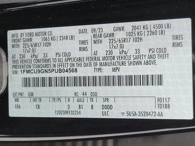 2023 Ford Escape ACTIVE AWD **PUSH BUTTON START**HEATED STEERING WHEEL**HEATED FRONT SEATS**