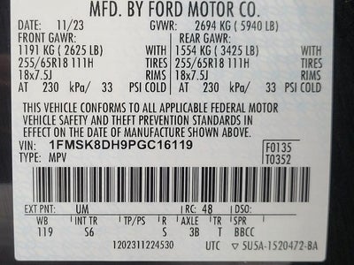 2023 Ford Explorer XLT 4WD **PUSH BUTTON START**POWER TAILGATE**HEATED FRONT SEATS**