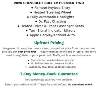 2020 Chevrolet Bolt EV 5dr Wgn Premier