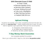 2015 Chevrolet Cruze 4dr Sdn Auto 1LT