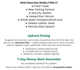 2016 Chevrolet Malibu 4dr Sdn LT w/1LT