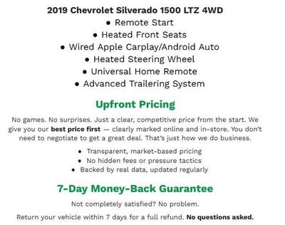 2019 Chevrolet Silverado 1500 4WD Double Cab 147 LTZ