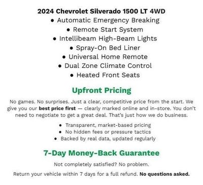 2024 Chevrolet Silverado 1500 4WD Crew Cab 147 LT w/1LT