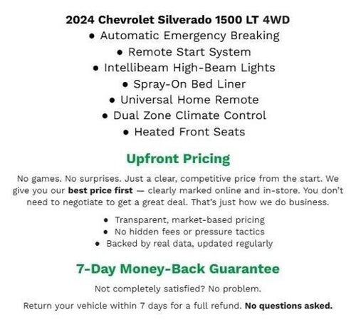 2024 Chevrolet Silverado 1500 4WD Crew Cab 147 LT w/1LT