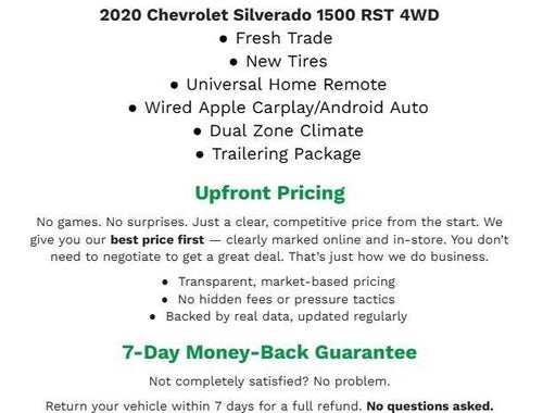 2020 Chevrolet Silverado 1500 4WD Crew Cab 147 RST