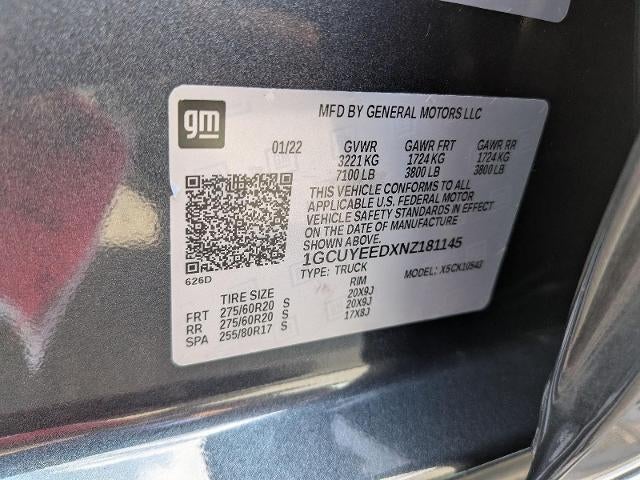 2022 Chevrolet Silverado 1500 LTD 4WD Crew Cab 147 RST