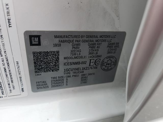 2019 Chevrolet Silverado 1500 4WD CREW CAB 147 HIGH COUNTRY **HEATED & VENTILATED FRONT SEATS**MEMORY DRIVER SEAT**UNIVERSAL HOME