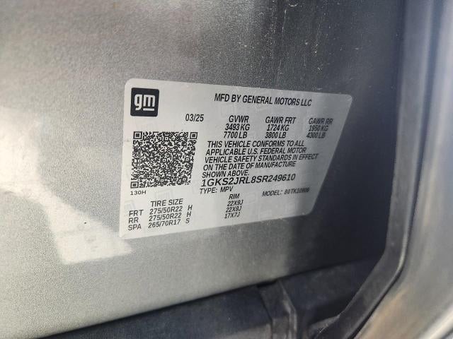 2025 GMC Yukon XL 4WD 4DR DENALI **HEATED FRONT & REAR SEATS**HD SURROUND VISION**ADAPTIVE CRUISE CONTROL**