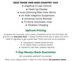 2026 Chevrolet Tahoe 4WD 4dr High Country
