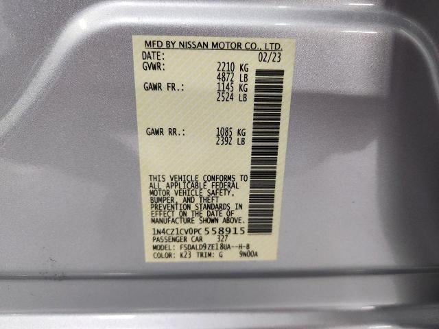 2023 Nissan LEAF SV PLUS HATCHBACK **HEATED FRONT SEATS**QUICK CHARGE PORT**INTELLIGENT CRUISE CONTROL**