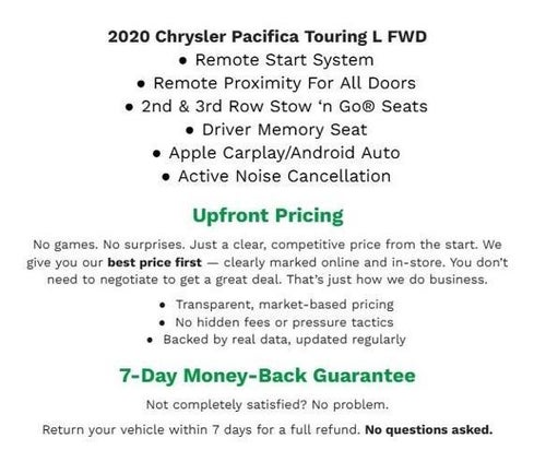2020 Chrysler Pacifica Touring L FWD