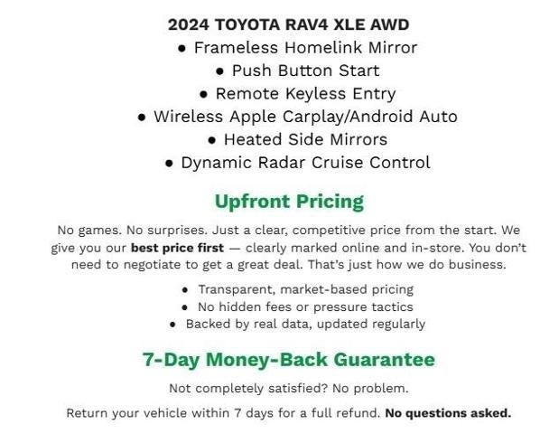 2024 Toyota RAV4 XLE AWD