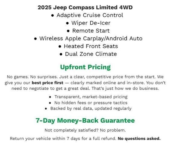 2025 Jeep Compass Limited 4x4