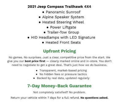 2021 Jeep Compass Trailhawk 4x4