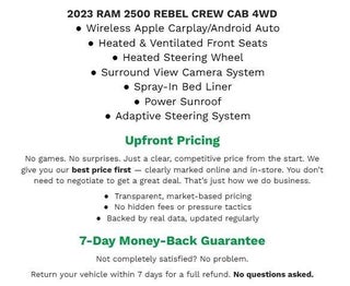 2023 RAM 2500 Power Wagon 4x4 Crew Cab 6'4 Box