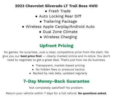 2023 Chevrolet Silverado 1500 4WD Crew Cab 147 LT Trail Boss