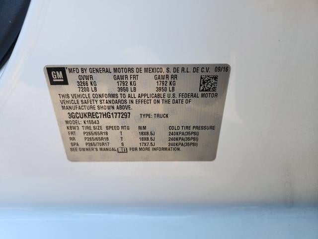 2017 Chevrolet Silverado 1500 4WD Crew Cab 143.5 LT w/2LT