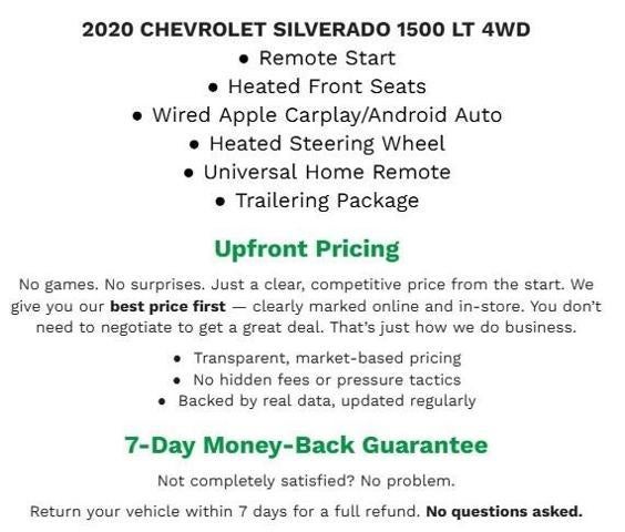 2020 Chevrolet Silverado 1500 4WD Crew Cab 147 LT